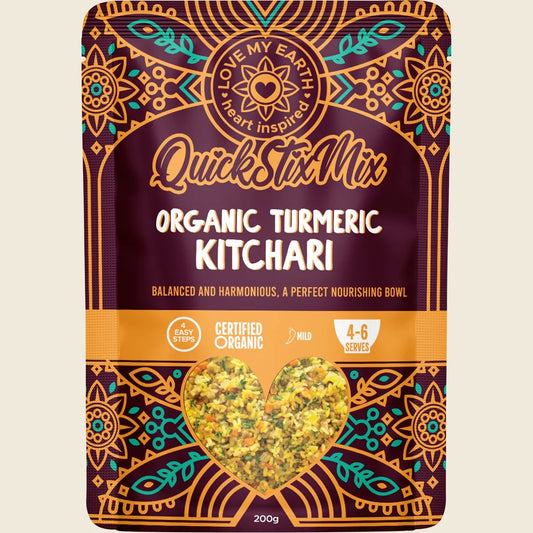 Quick Stix Mix Organic Turmeric Kitchari 200g