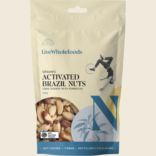Organic Activated Brazil Nuts 120g