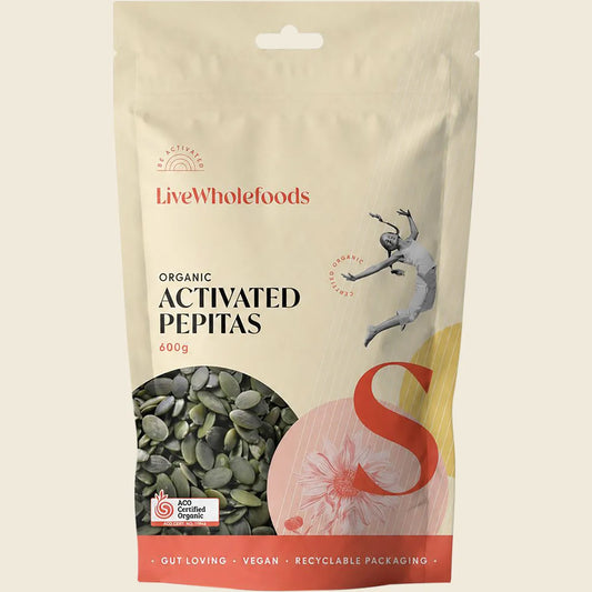 Organic Activated Pepitas 600g