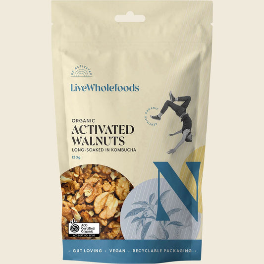 Organic Activated Walnuts 120g