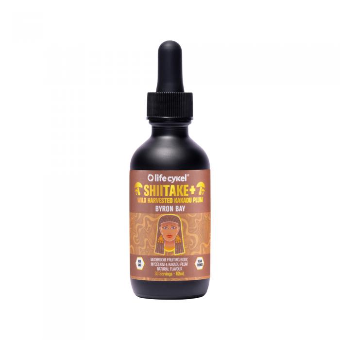 Life Cykel Shiitake + Wild Harvested Kakadu Plum 60ml