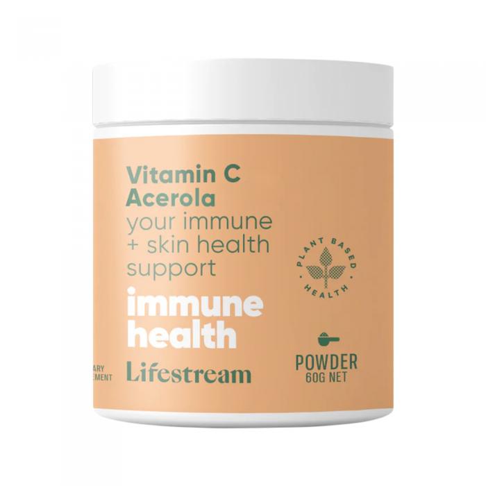 Lifestream Natural Organic Vitamin C From Acerola Powder 60g