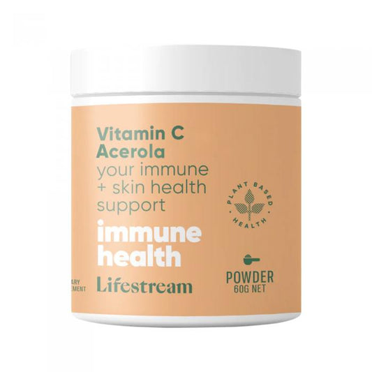 Lifestream Natural Organic Vitamin C From Acerola Powder 60g