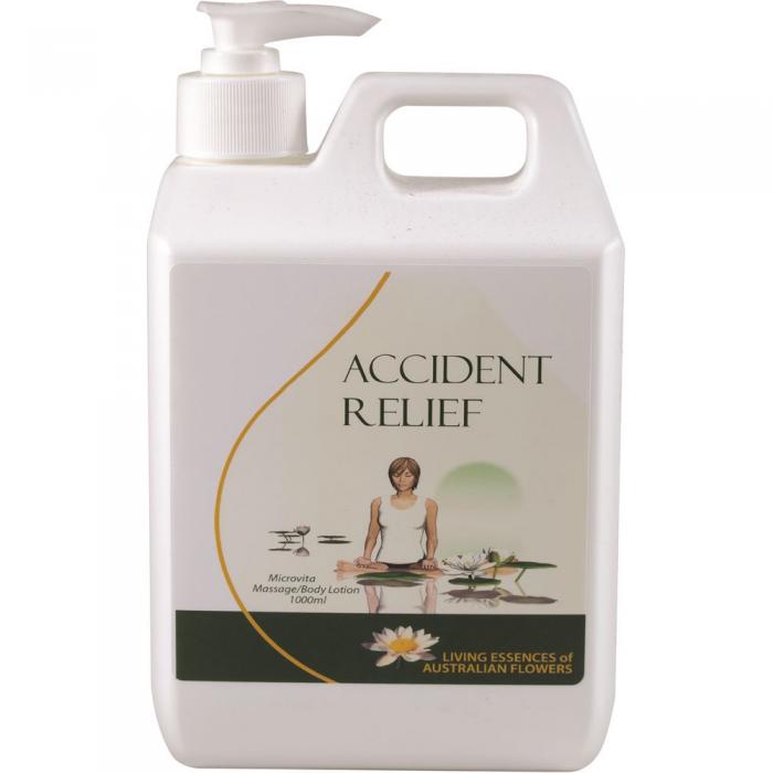 Living Essences Of Australia Accident Relief Cream 1l  Sell Through