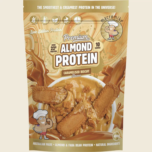 Premium Almond Protein Caramelised Biscuit 400g