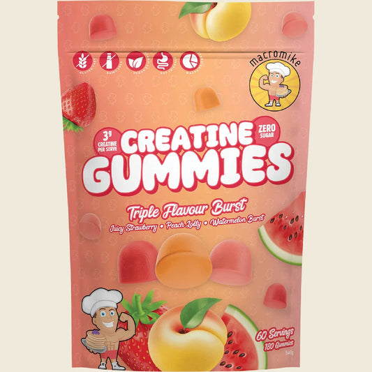 Creatine Gummies Triple Flavour Burst 180pcs