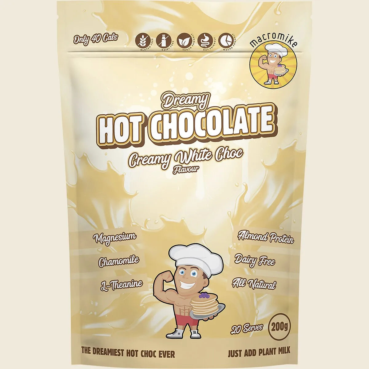 Dreamy Hot Chocolate Creamy White Choc 200g