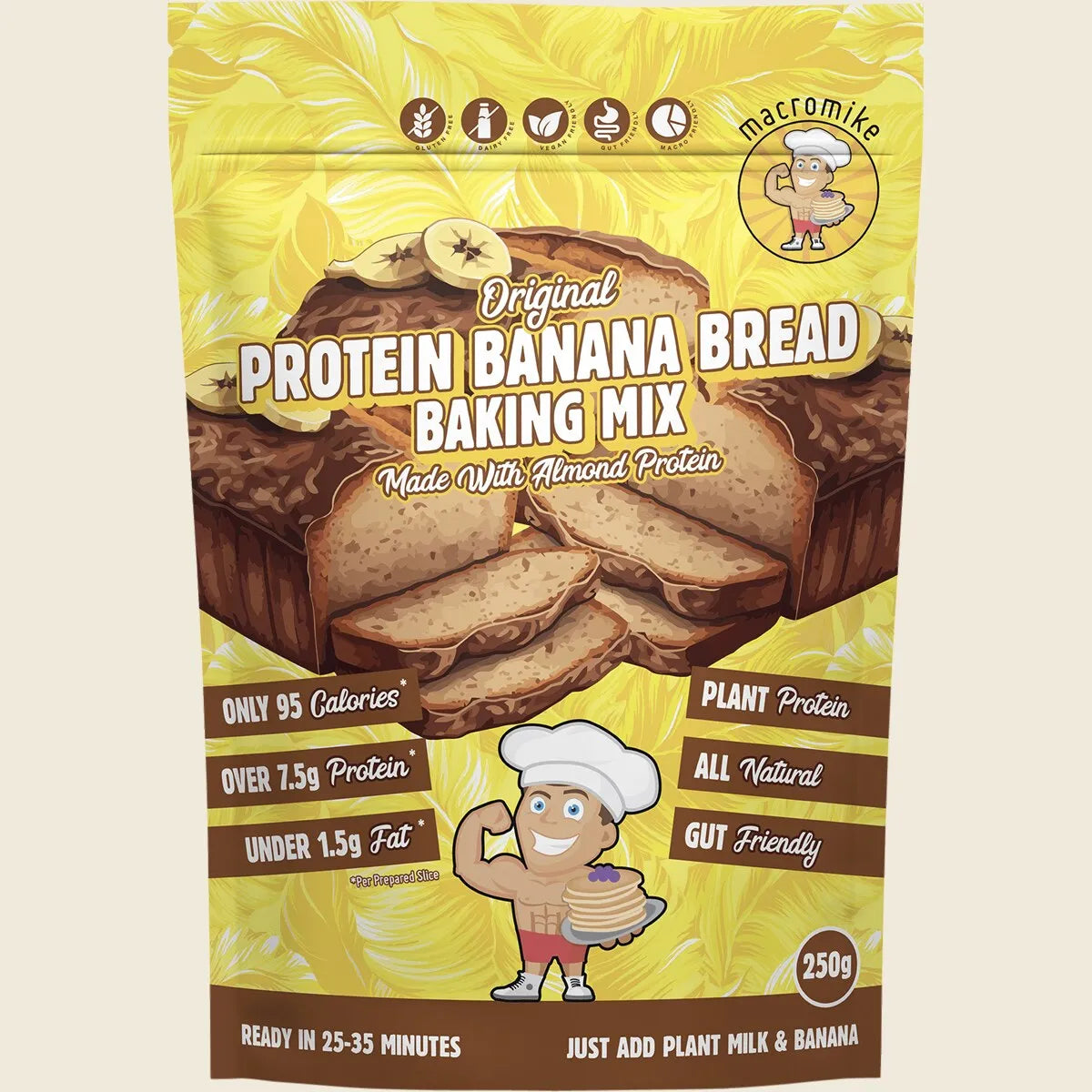 Protein Banana Bread Baking Mix 250g