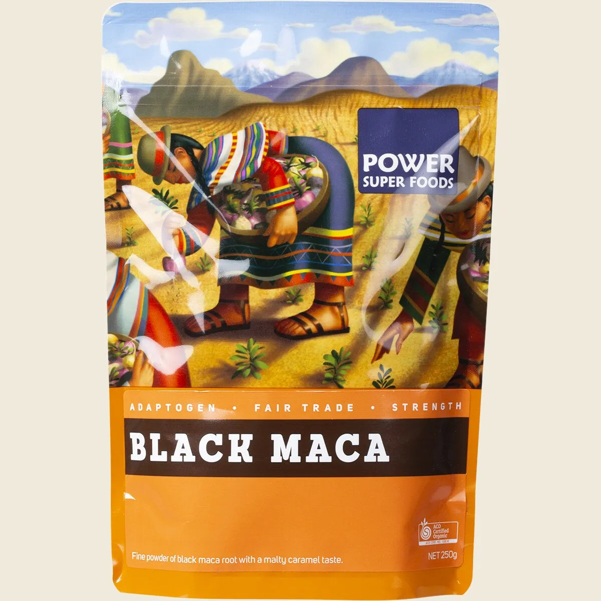 Black Maca Powder Certified Organic 250g
