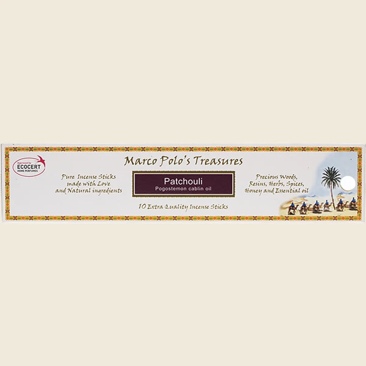 Incense Sticks Patchouli 10pk