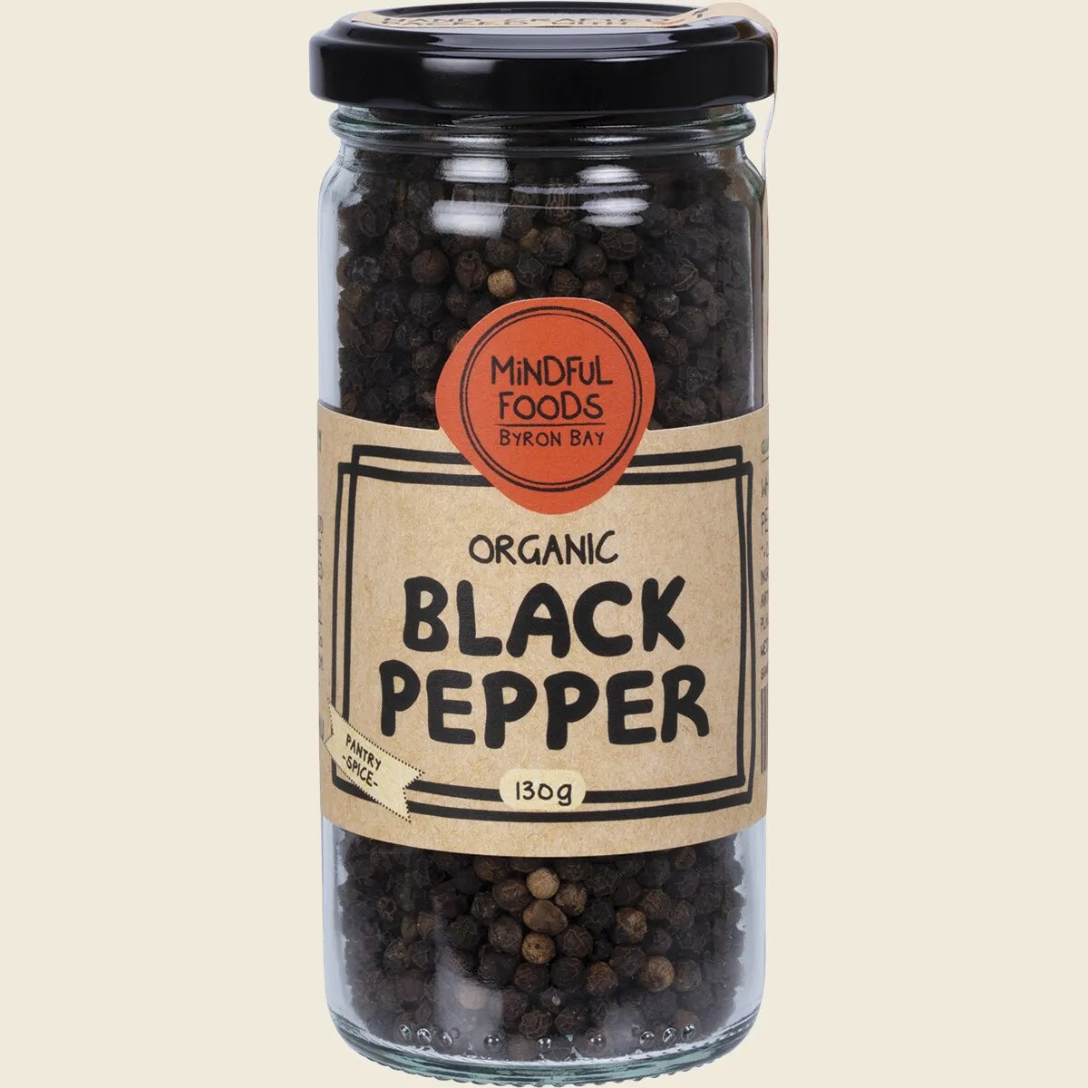 Black Pepper Organic 130g