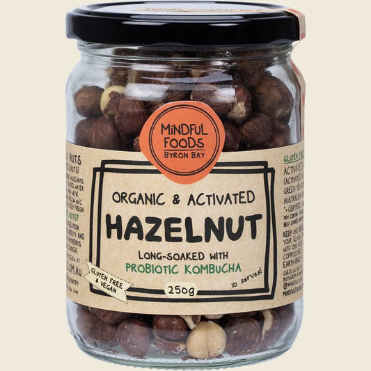 Hazelnuts Organic & Activated 250g