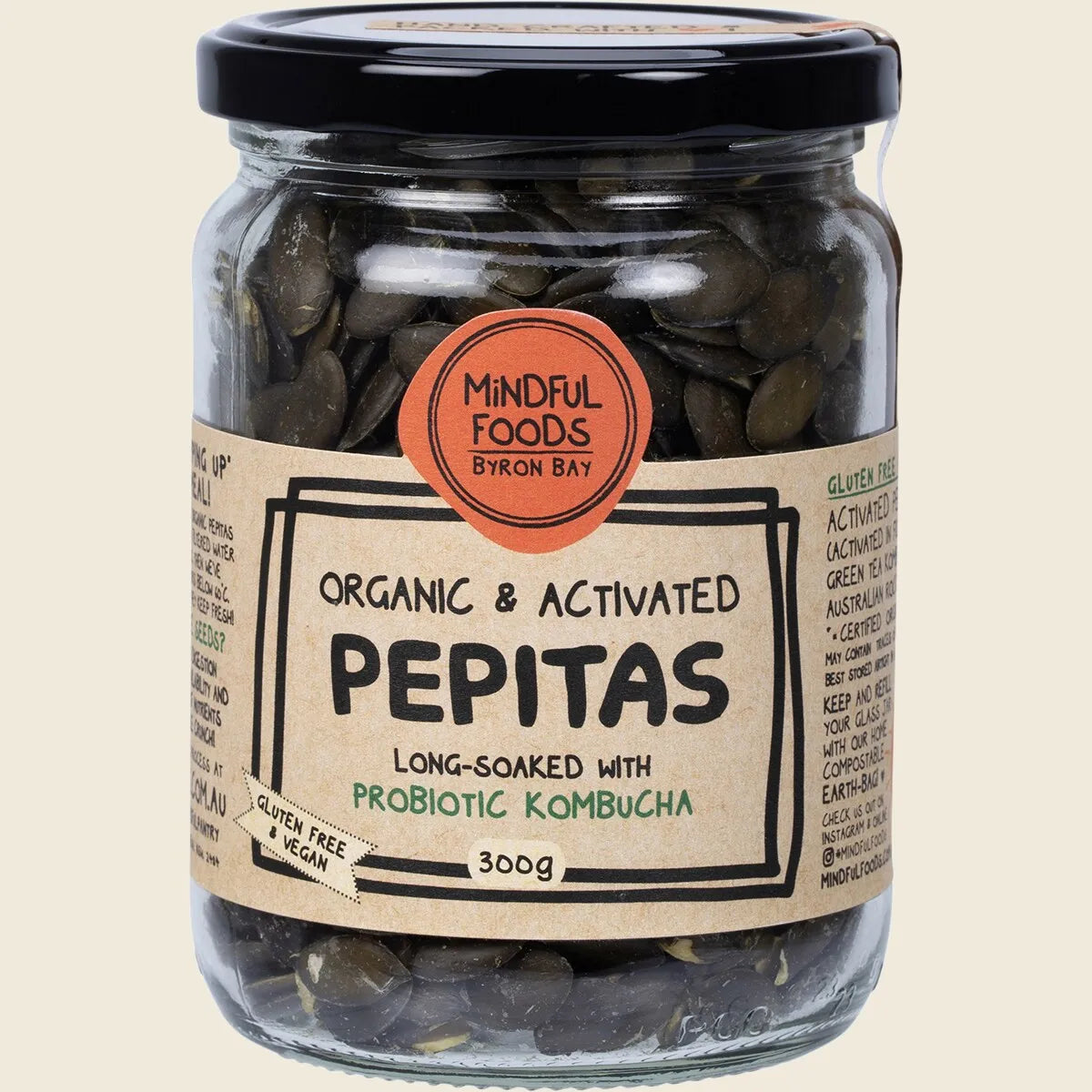 Pepitas Organic & Activated 300g