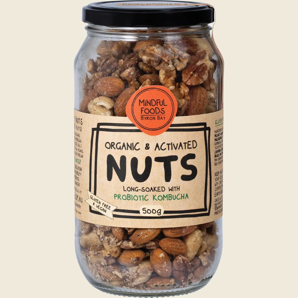 Mixed Nuts Organic & Activated 500g
