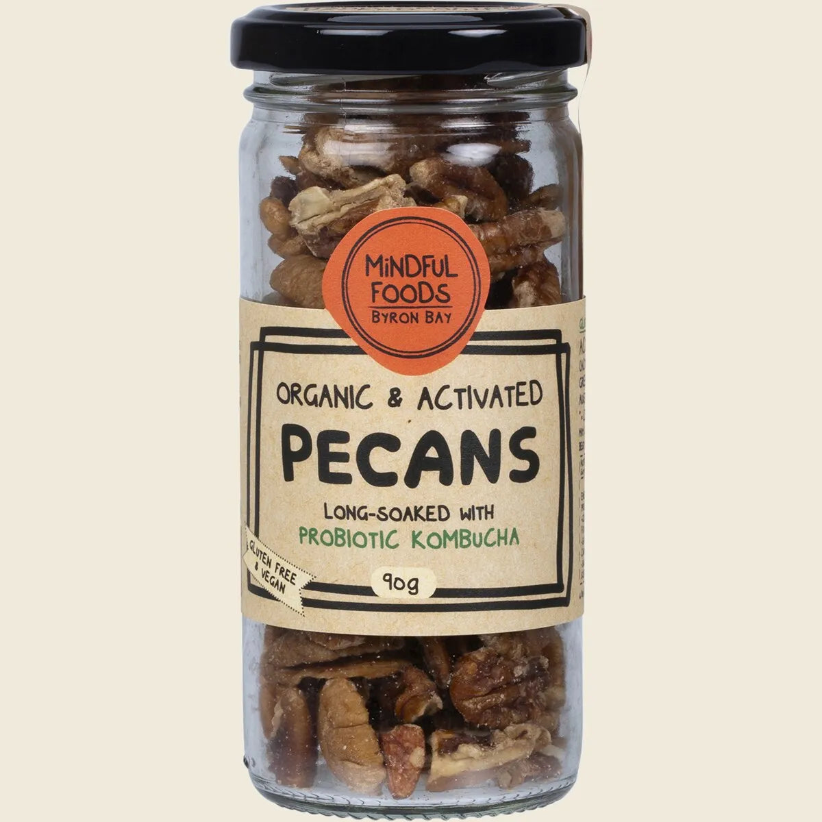 Pecans Organic & Activated 90g