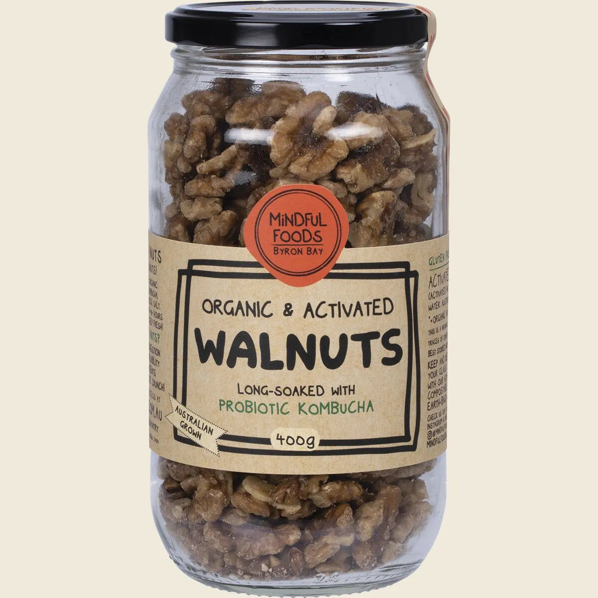Walnuts Organic & Activated 400g