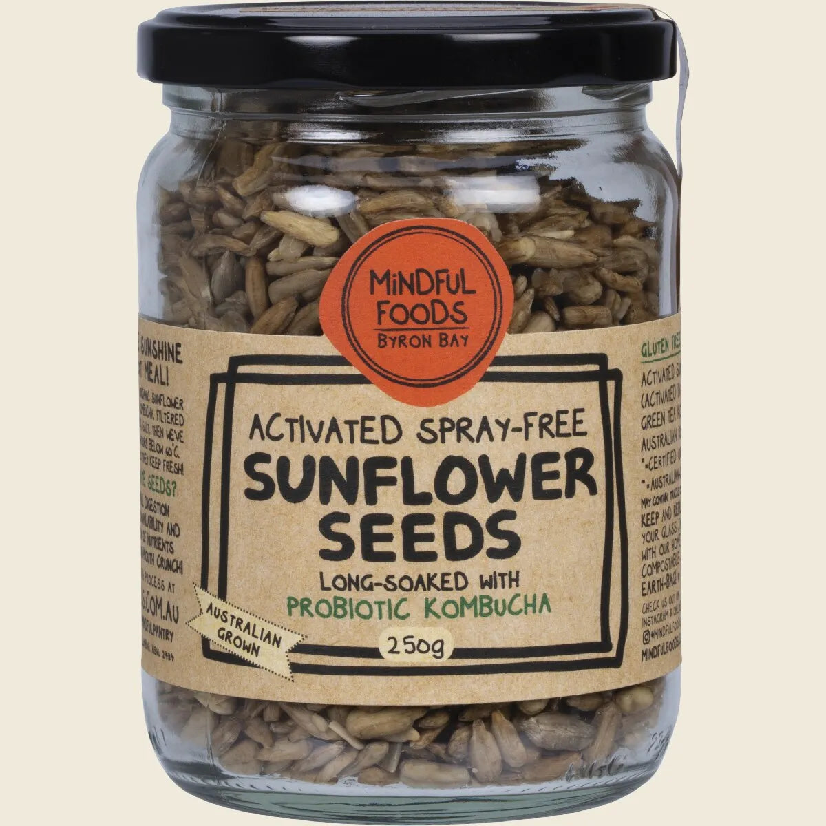 Sunflower Seeds Organic & Activated 250g