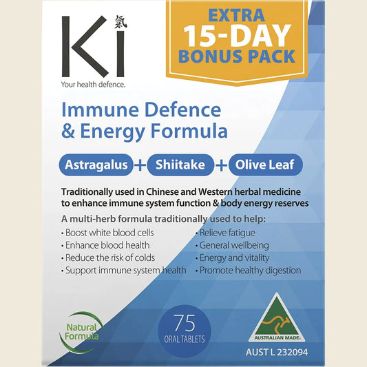 Ki Immune Defence & Energy 75 Tabs