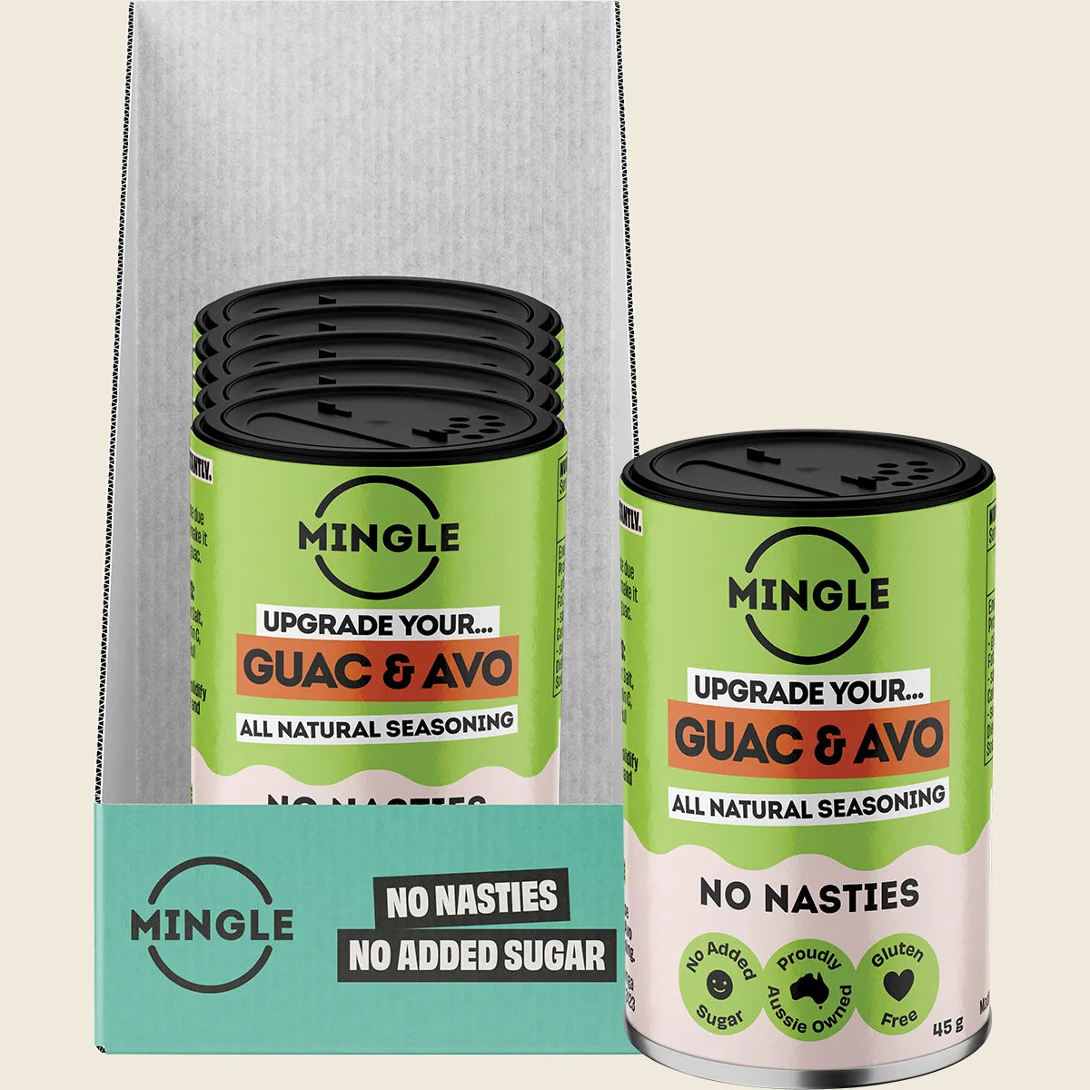 Guac & Avo All Natural Seasoning 5x45g