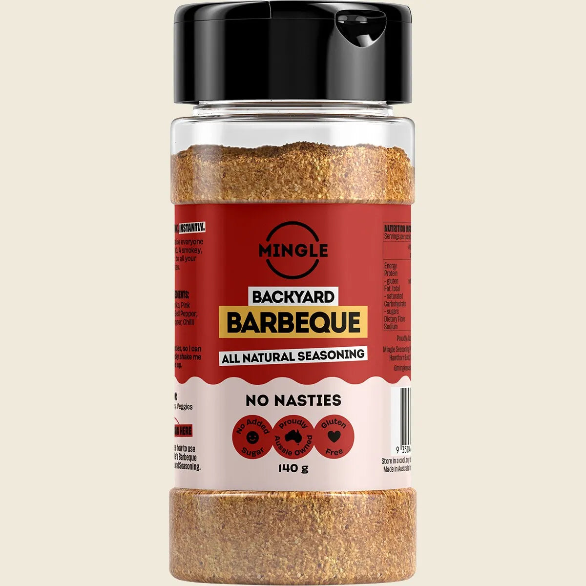 Backyard Barbeque All Natural Seasoning 140g