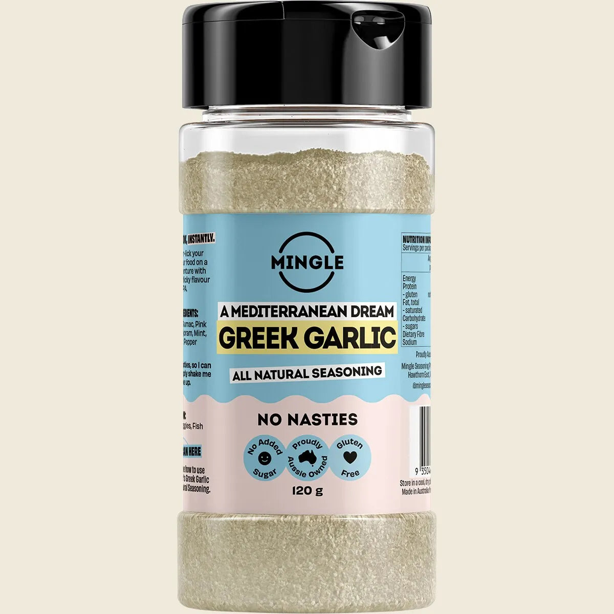 Greek Garlic All Natural Seasoning 120g