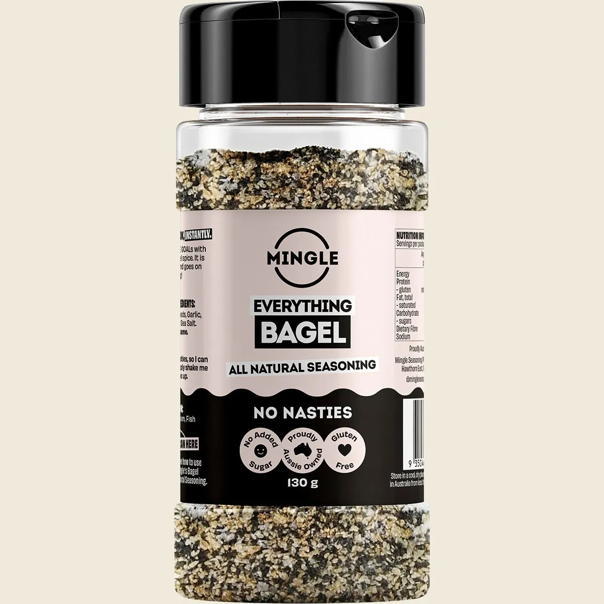 Everything Bagel All Natural Seasoning 130g