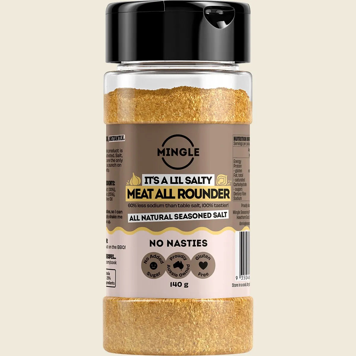 Meat All Rounder All Natural Seasoned Salt 140g