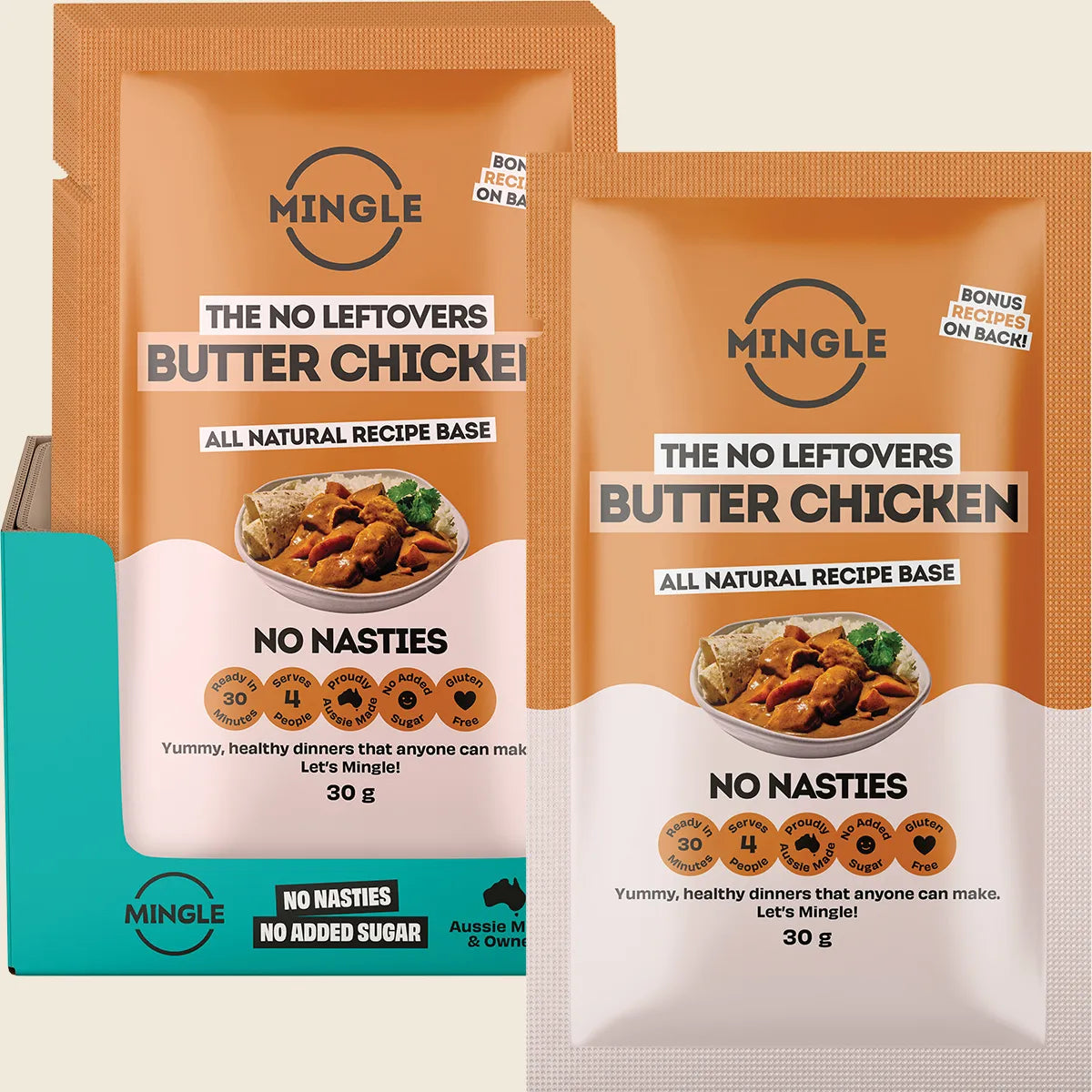 Butter Chicken All Natural Recipe Base 12x30g