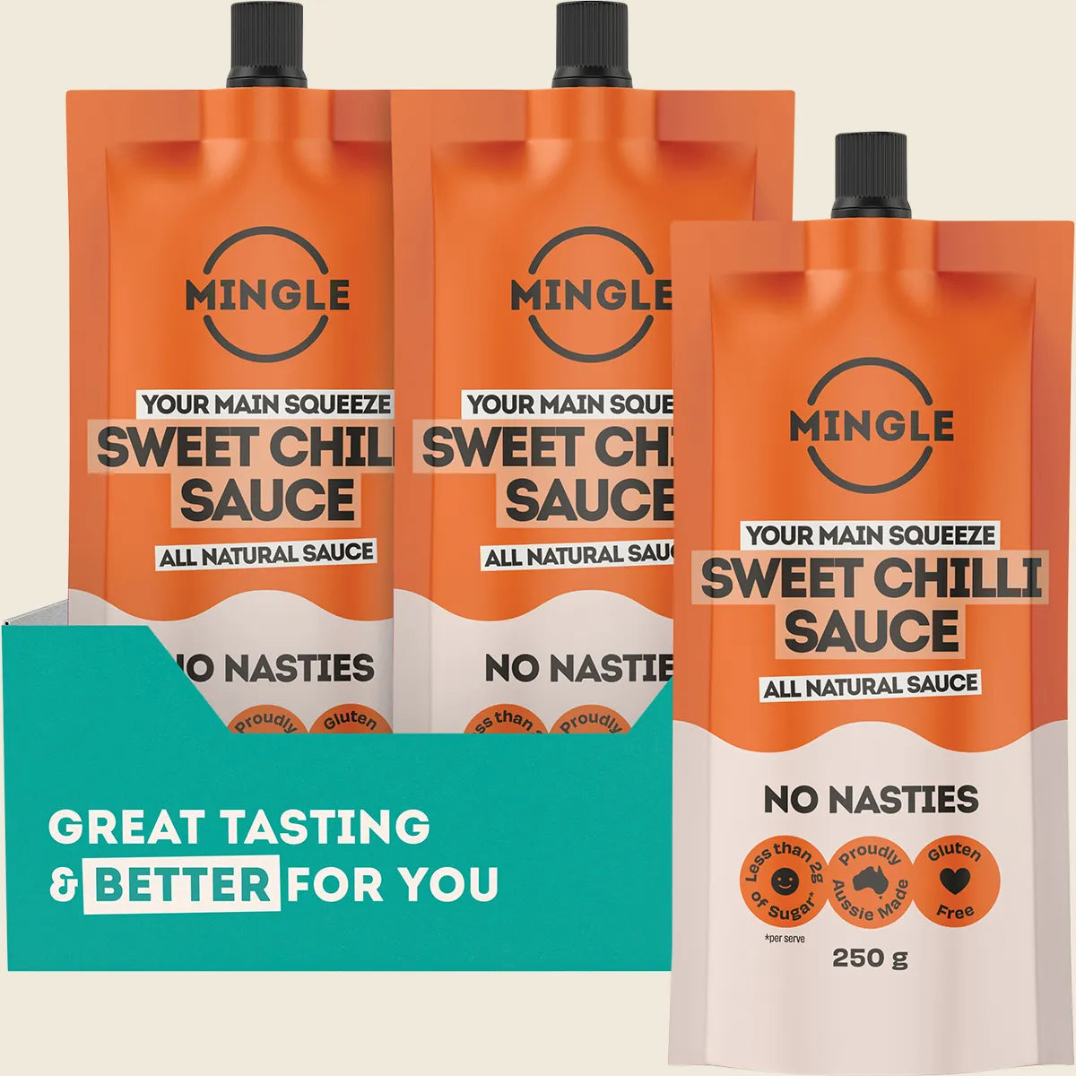 Sweet Chilli All Natural Sauce 10x250g