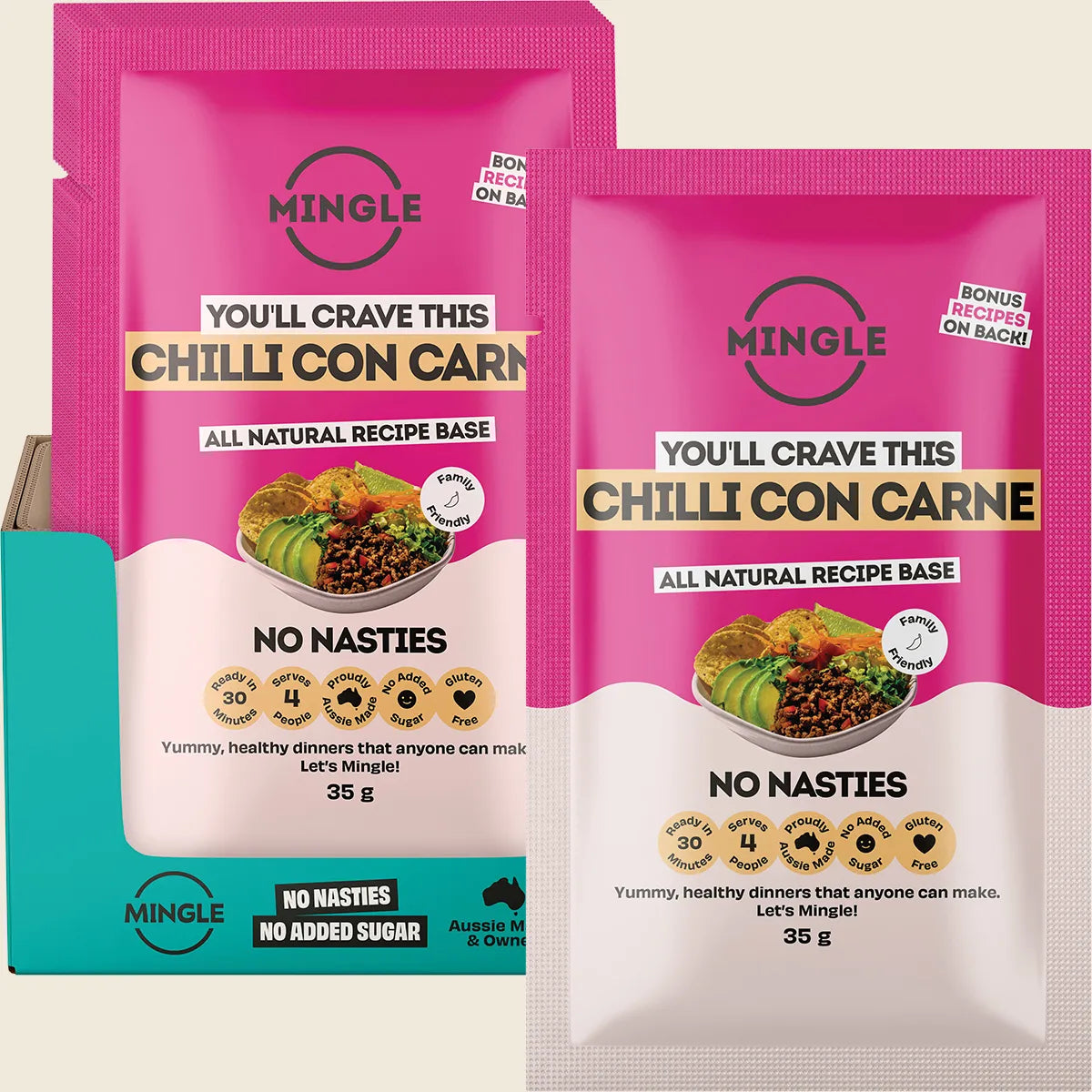 Chilli Con Carne All Natural Recipe Base 12x35g