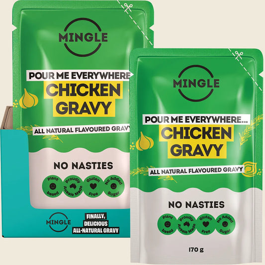 Chicken All Natural Flavoured Gravy 8x170g