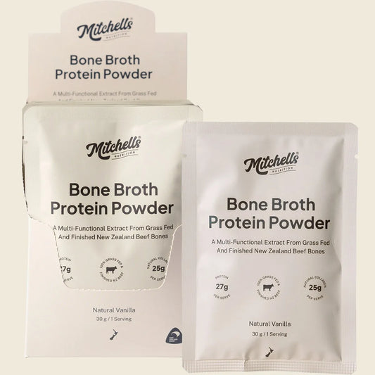 Bone Broth Protein Powder Vanilla 10x30g