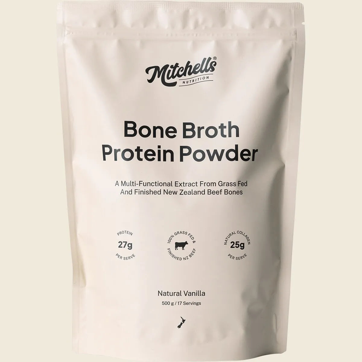 Bone Broth Protein Powder Vanilla 500g