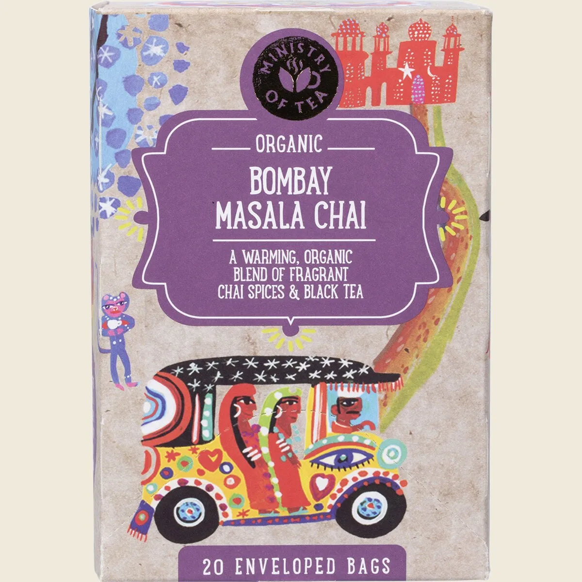 Organic Bombay Masala Chai Tea Bags 20pk