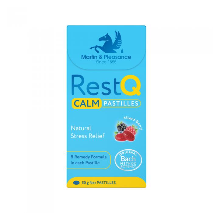 Martin & Pleasance Rest & Quiet Stress Pastilles Mixed Berry 50g