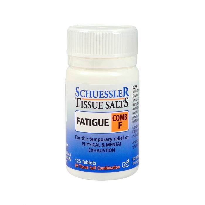 Martin & Pleasance Schuessler Tissue Salts Comb F (fatigue) 125t