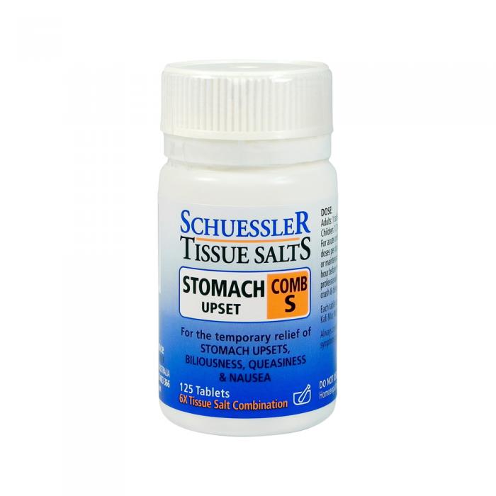 Martin & Pleasance Schuessler Tissue Salts Comb S (stomach Upset) 125t
