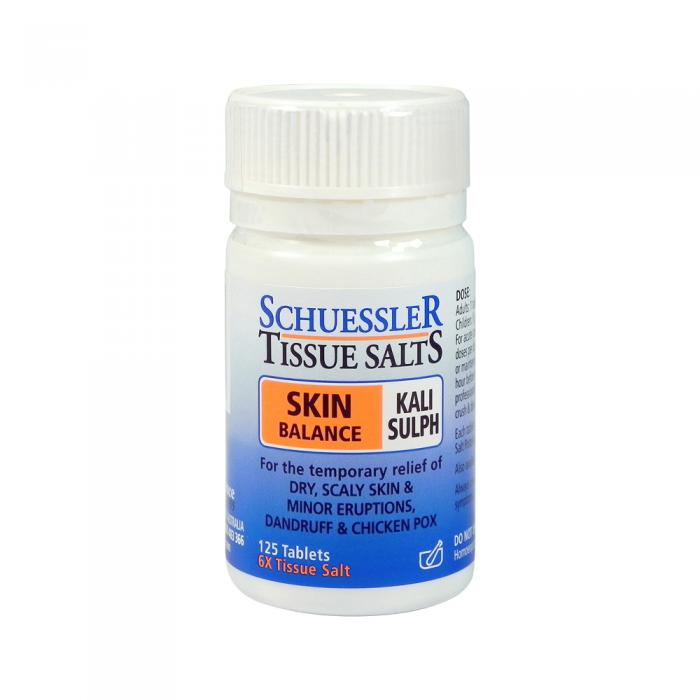 Martin & Pleasance Schuessler Tissue Salts Kali Sulph (skin Balance) 125t