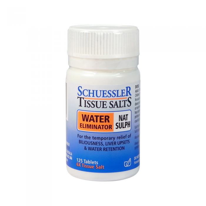 Martin & Pleasance Schuessler Tissue Salts Nat Sulph (water Eliminator) 125t