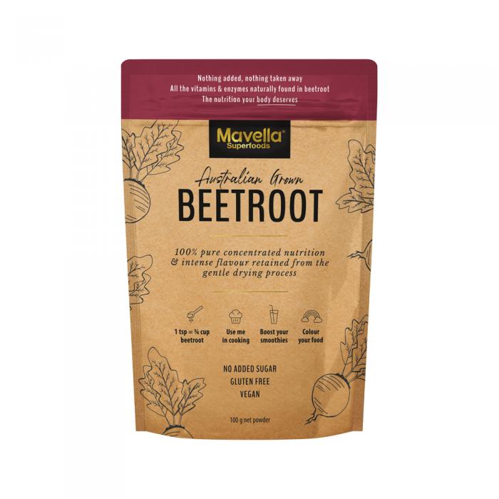 Mavella Superfoods Australian Grown Beetroot Powder 100g