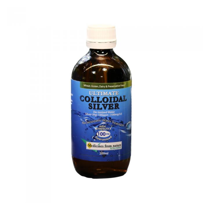 Medicines From Nature Ultimate Colloidal Silver 100ppm 200ml