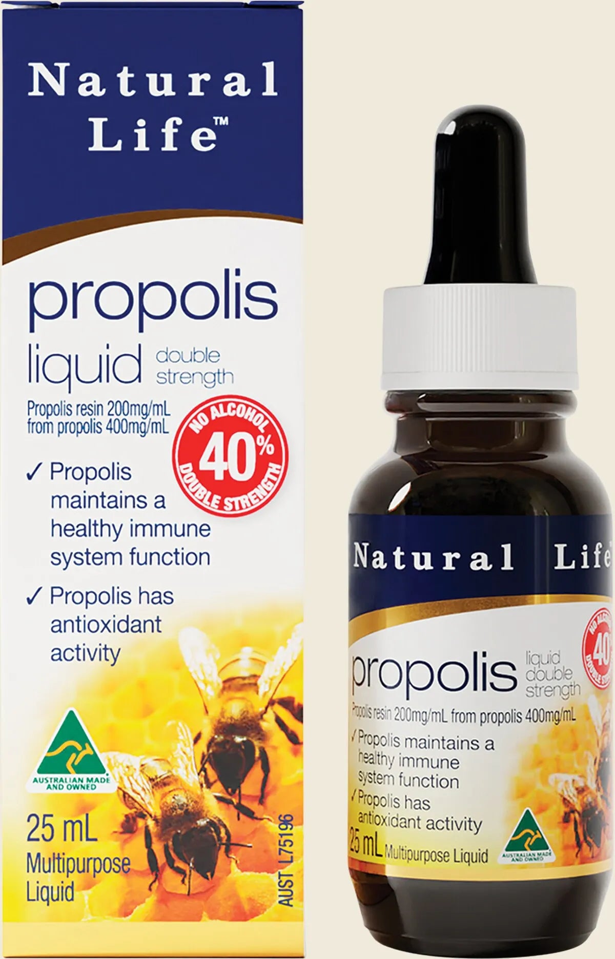 Propolis Liquid 40% No Alcohol 25ml