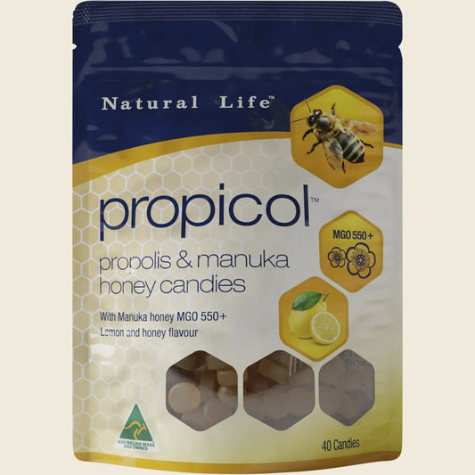 Propicol Propolis & Manuka Honey Candies 40pcs