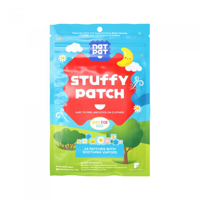 Natpat Stuffypatch Stickers X 24 Pack