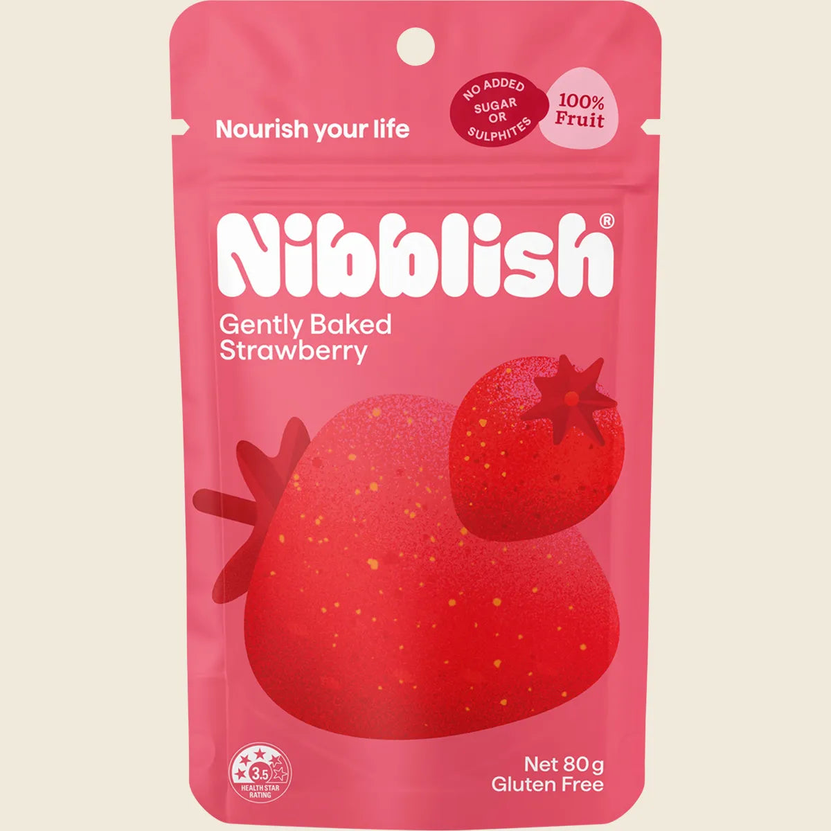 Gently Baked Strawberry 80g