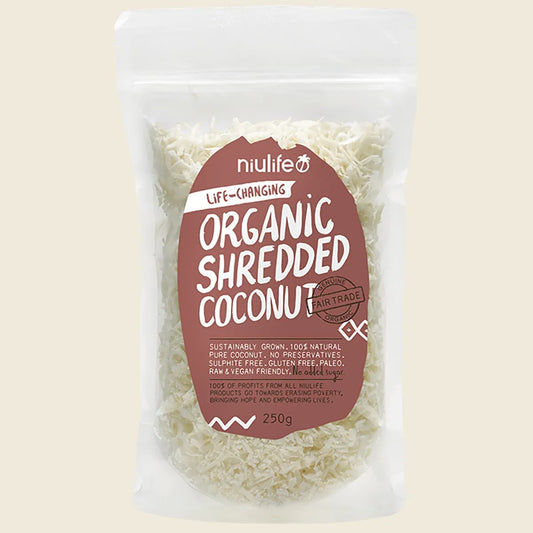 Niulife Shredded Coconut 250g