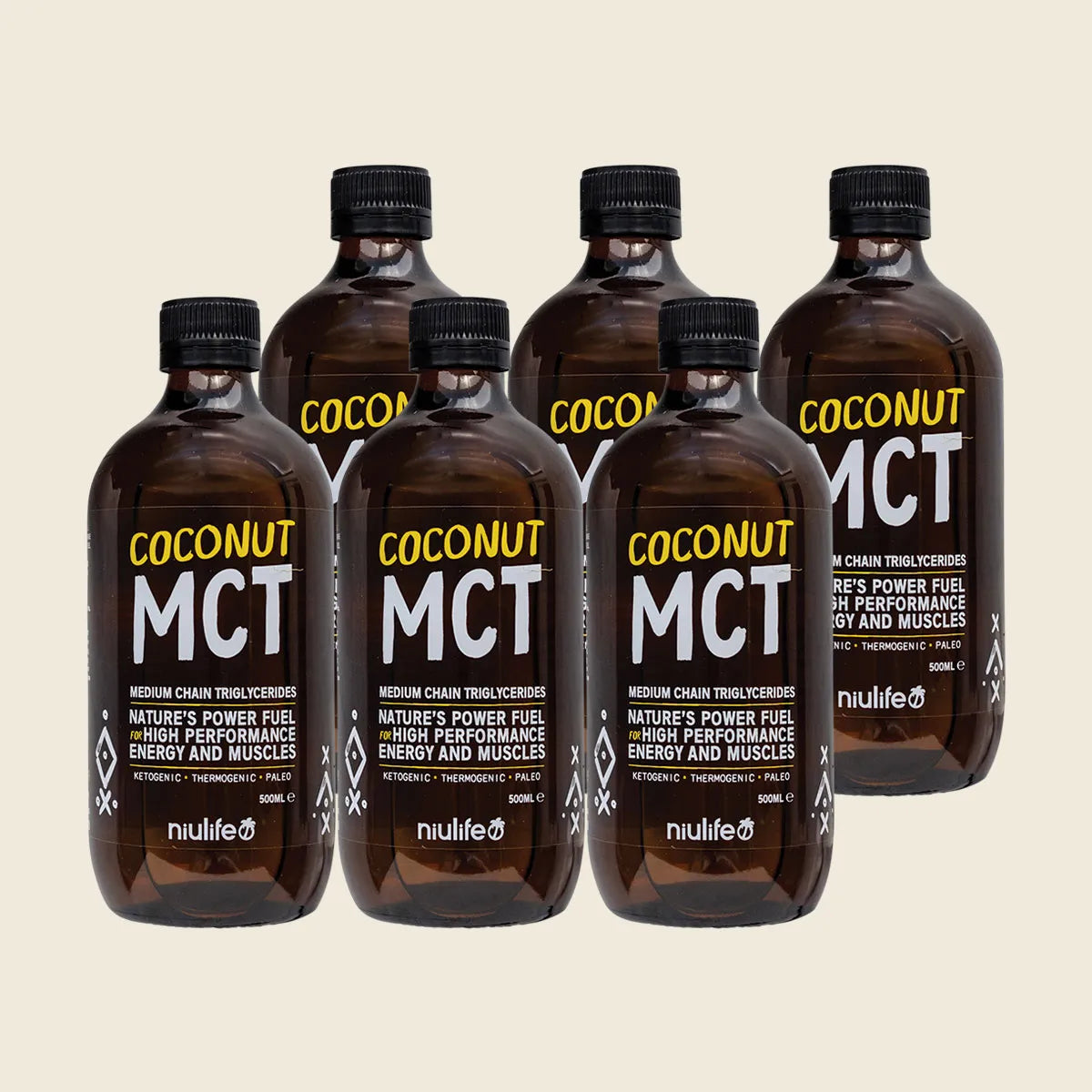 Coconut MCT Oil Original 6x500ml