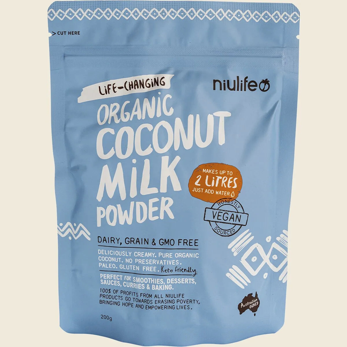 Coconut Milk Powder Makes Up To 2 Litres 200g