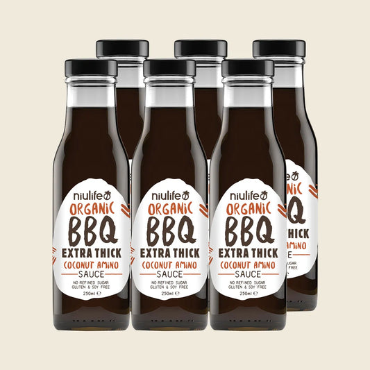 Organic Coconut Amino Sauce Extra Thick BBQ 6x250ml