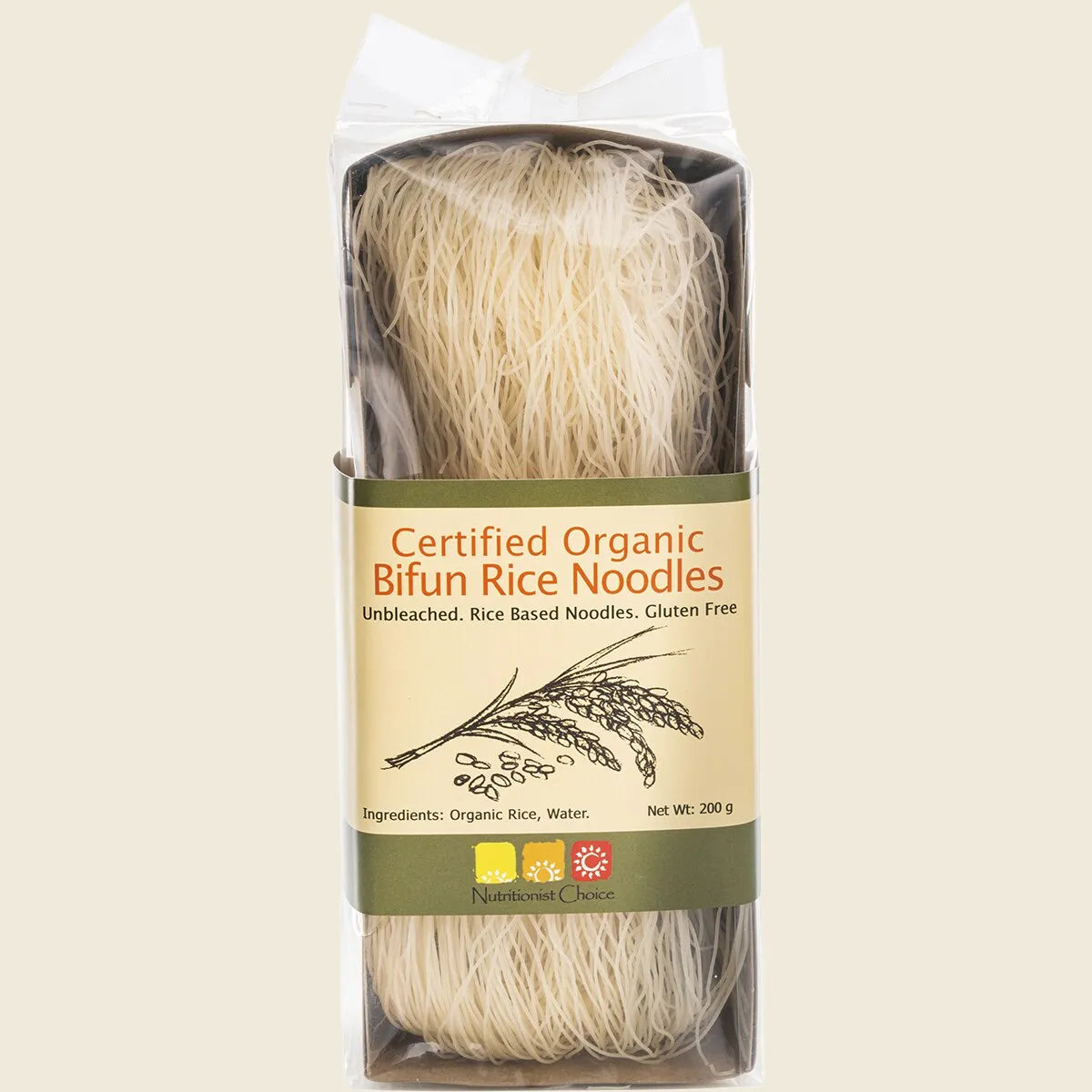 Rice Noodles Bifun Unbleached 200g